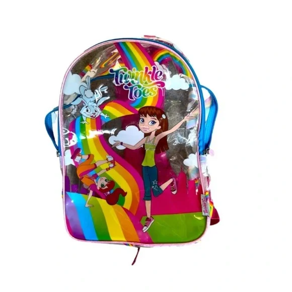 See Through Twinkle Toes Backpack - Picture 1 of 1